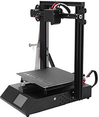 Eosnow 3D-printer, 3D-printer met hoge nauwkeurigheid 3,5-inch led-kleurendisplay Ondersteuning Slice-software, inclusief voor Cura(European standard 250V, pink)