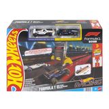 Hot Wheels Racing Formula 1 startgrid-set met 2 die-cast auto's