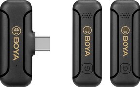 Boya Boya 2.4 GHz Dasspeld Microfoon Draadloos BY-WM3T2-U2 voor USB-C Boya 2.4 GHz Dasspeld Microfoon Draadloos BY-WM3T2-U2 voor USB-C