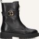 BLASZ Leta-77 Veterboots Dames Zwart Leer Maat 42