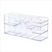 Bocaux Boîte de conservation avec couvercle - 24 pièces - 0,5 L à 2,25 L - Blanc transparent