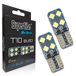 Superlite Set met 2 lampen T10 met 8 leds uit de blauwe serie, Canbus-technologie en kleurtemperatuur van 6500 K, ideaal voor auto en vrachtwagen