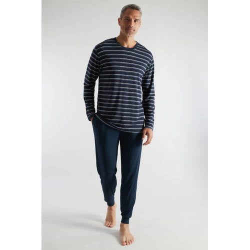 CECEBA bamboe pyjama - donkerblauw