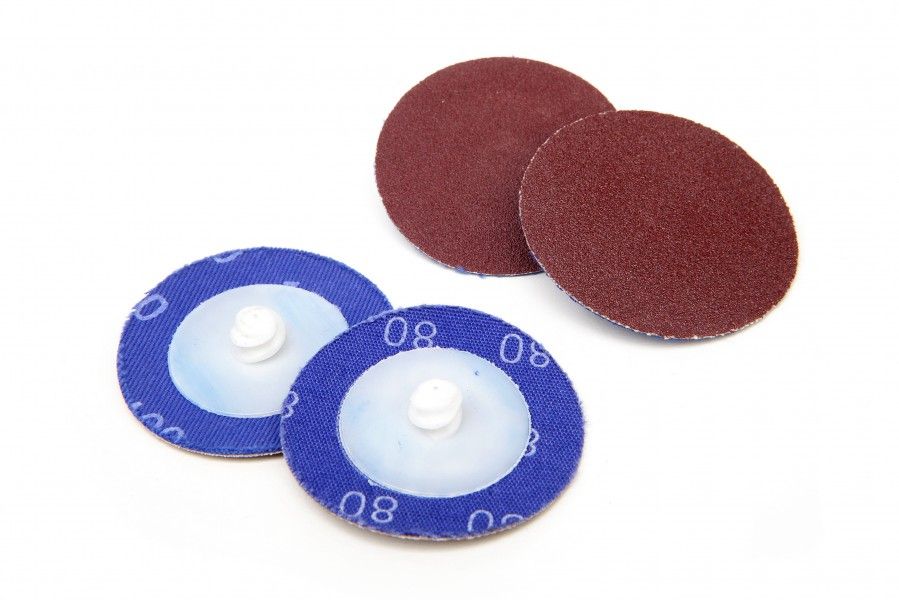 HBM 75 mm K80 Schleifscheibe mit Roll-on Aufnahme