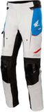 Alpinestars Honda Andes V3 Drystar Broek IJsgrijs Blauw Helder Rood