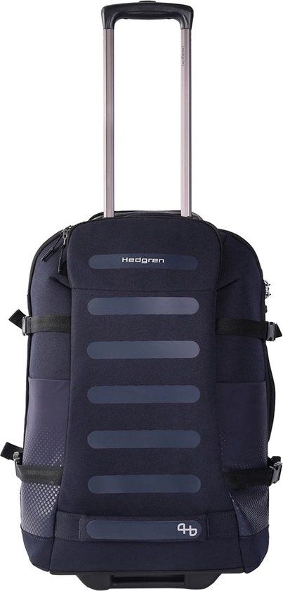 Hedgren Rugzak Trolley Multy Backpack 55 With Wheels 56L Peacoat Blue Donkerblauw