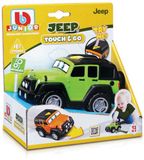 B0FHQBFH5K Bburago Jeep Wrangler Unlimited Sound & Light Groen 13cm