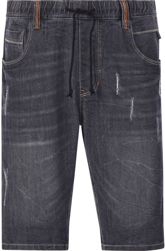 Jan Vanderstorm heren Bermuda LAMBRIT Plus Size grijs