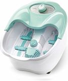 TZS First Austria Voetenbad Tot 45°C - Voetbad Massage - Wit/Roze - 450W