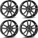 Borbet 4 Borbet jantes W 8.5x21 ET40 5x112 SWPGL adapté pour Audi A6, A8, Q3, Q4, Q5, S6, SQ5