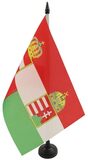 Oostenrijks-Hongaarse Tafelvlag 14x21 cm - 1867-1918 - AZ FLAG