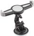 Houder 2-in-1 tablet/mobiele houder van glas en autohoofdsteun.