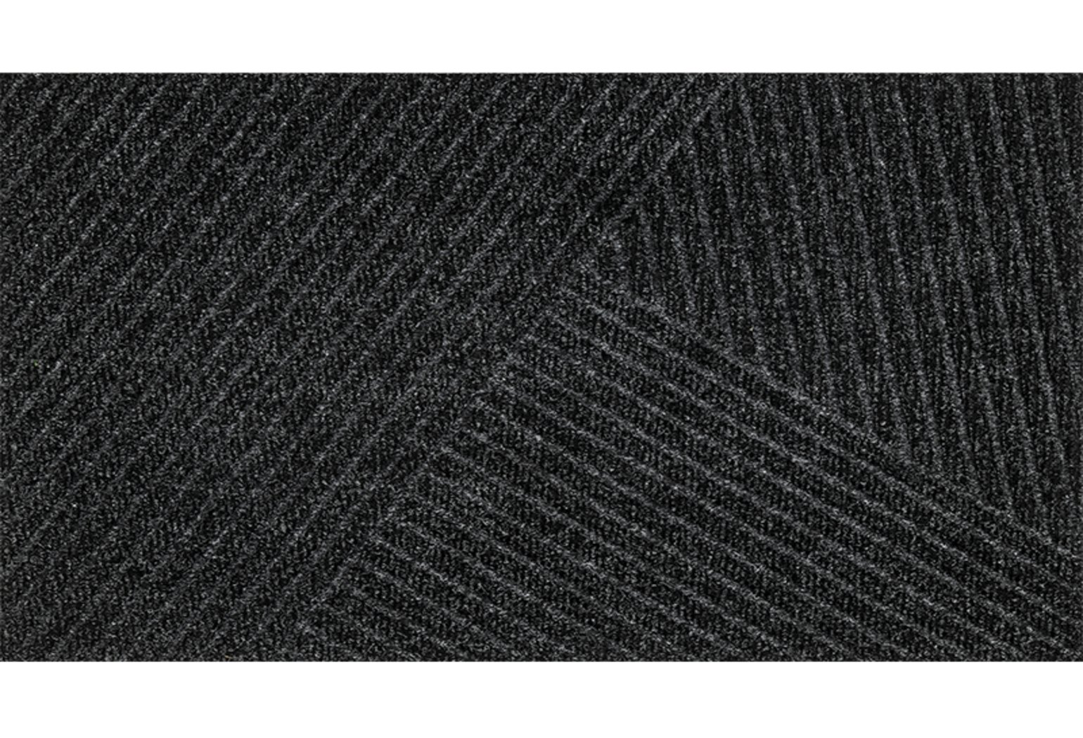 Kleen-Tex Dune Deurmat Grijs Polyester 45x30 cm