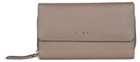 bugatti Emilia Portefeuille Long Femme Rabat Sable Taupe