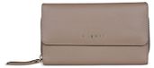 bugatti Emilia Portefeuille Long Femme Rabat Sable Taupe