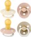 BIBS Fopspeen - 18-48 mois - 4-pack - Ivoire/Blush/Blush Glow/Vanilla Glow