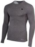 Donnay Baselayer Longsleeve Thermo/Sportshirt Heren Charcoal-marl XXL