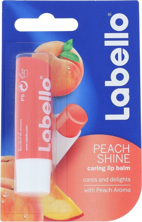 Labello - Peach Caring Lip Balm 4,8 g