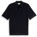 Tom Tailor Gebreid poloshirt van katoen - Maat L - sky captain blue