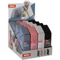 APLI Up North - Set zakken - convertible - silicone - blauw, grijs, zwart, roze