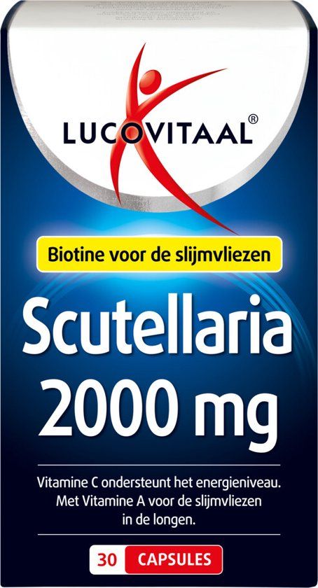 Lucovitaal Scutellaria 2000 mg - 30 Capsules