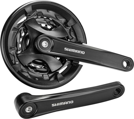 Shimano FC-MT101 Crankset 9-speed, black - 4550170388140