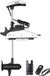 VEVOR Moteur hors-bord électrique 12V 25kg poussée moteur de bateau moteur de pêche à la traîne arbre de 137cm