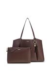 GUESS Melody 2 In 1 Tote Schoudertas Bruin