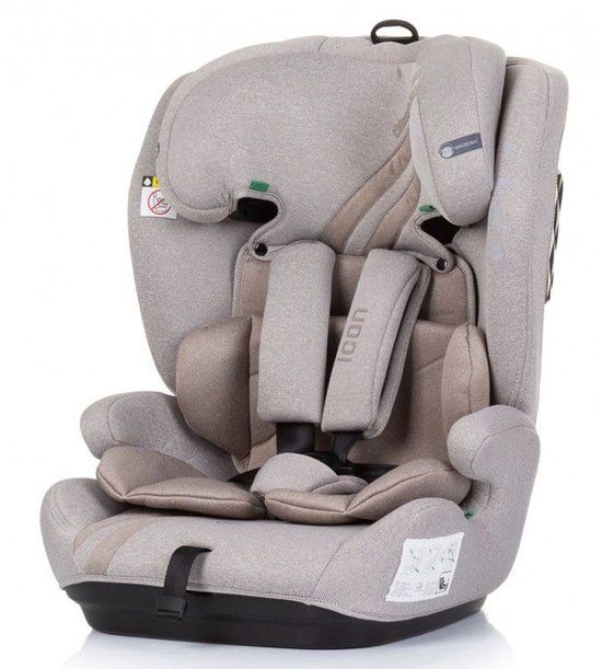 Chipolino Icon - Autostoel - i-Size - Groep 1/2/3 - 76–150 cm - Macademia