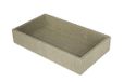 SIGNATURE HOME COLLECTION Klein dienblad met rand, kunstleer, groen
