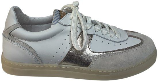 Floris van Bommel Sfw-10096 Minni Sneakers - Leer - Dames - Wit - Maat 41