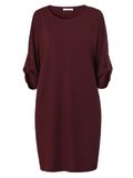TATUUM Jurk 'Ivkina' bourgogne