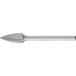 PFERD TOOLS 21222773 Hardmetaal Freesstift Spitsboog Ø 6 mm Lengte 43 mm