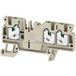 Weidmüller 2674540000 Borne de passage Snap-In beige foncé 100 pièce(s)