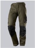 BP Werkbroek met Kniebeschermers 1998-570 - Maat 46 - Olive/Schwarz