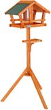 lionto Vogel Voederhuis, hout, silo & stabiele standaard 120 cm weerbestendig