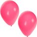 Bellatio Decorations Shoppartners Bv Feest ballonnen - roze - 100x stuks - ca. 27 cm