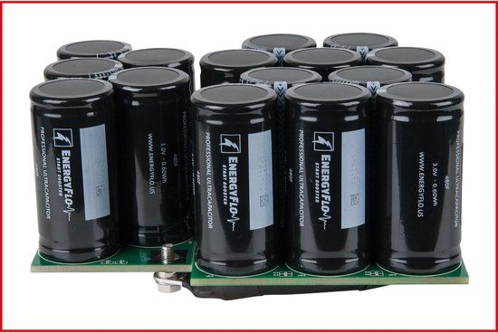 KS TOOLS 12 V / 24 V Condensator-Booster - mobiel starthulpapparaat 4700 A / 3700A - 550.1850