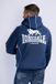 Lonsdale Trainingsjack Achavanich met Capuchon voor Heren, Normale Pasvorm, Katoen, Dark Navy/White, XXL