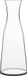 Atelier Carafe à eau en verre de 1 Litre - Pichet/carafe à eau/carafe - H28 cm