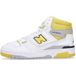 Chaussure haute homme 650 blanc/nid d'abeille/nuage de pluie