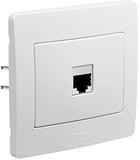 DEBFLEX RJ45 Ethernet Stopcontact - CAT 6 - Wit