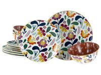 CreaTable 20829 Folklore 12-delige serviesset voor 4 personen