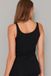 Schiesser Trägertop 95/5 Organic Cotton Zwart/Wit Maat 42