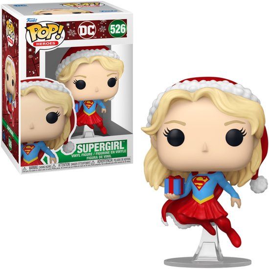 Funko Pop! Heroes Holiday '24 Supergirl Vinyl Figuur