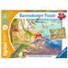 Ravensburger tiptoi® Puzzle für kleine Entdecker: Dinosaurier - 2x12 Teile