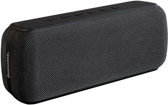 Sonume Base - Volledig Draadloze Speaker - Zeer Krachtig Stereo Geluid - 60 Watt - Diepe Bass - IPX5 Waterbestendig - Bluetooth 5.0 - Zwart