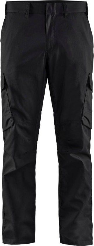 Blåkläder Blaklader Industrie Werkbroek Stretch - Zwart/Donkergrijs - Maat 58