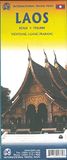 LAOS: ITMB Laos: doppelseitig Nordseite - von Vientiane - chinesischen Grenze, Pläne Vientiane und Louang Prabang S