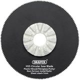 Draper DRA26073 HSS Cirkelzaagblad 63mm Dia. x 18tpi, Blauw